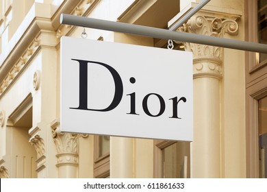 NEW YORK - SEPTEMBER 7: Christian Dior Store Sign In Greene Street On September 7, 2016 In New York. Dior Is A Fashion House Founded In Paris Specialized In Haute Couture And Luxury Goods