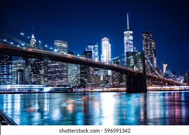 New York Skyline From The Brooklyn Heights Promenade