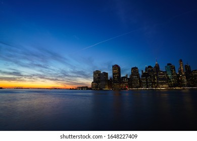 New York Skyline at Night - Shutterstock ID 1648227409