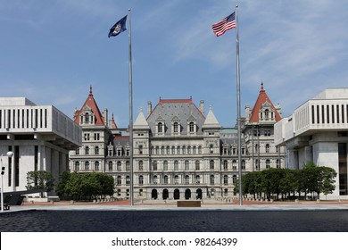 New York State Capitol Building In Albany