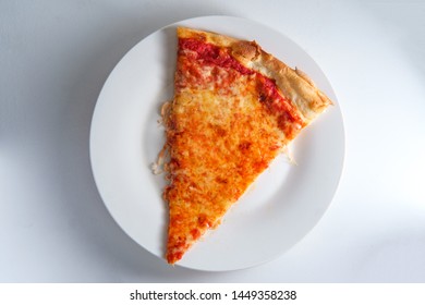 New York Style Plain Slice Of Cheese Pizza 