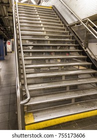 New York Subway Stairs