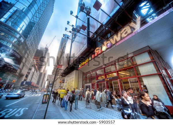 New York Times\
Square