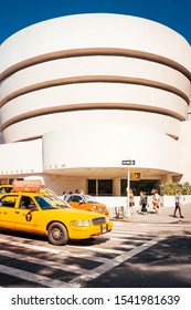 New York, New York / United States - 06 14 2018: Guggenheim NYC