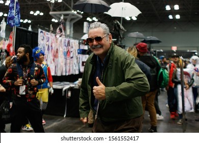 New York, New York /  United States - November 15 2019: Anime NYC 2019 Convention At The Javits Center. First Day Of The Event.