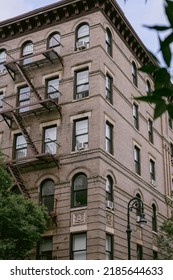 New York, United States - September 2021: Friends TV Show Real Filming Location, Main Building. Monica And Rachel's Apartment New York