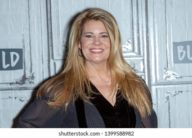 New York, USA. 1 April, 2019. Lisa Whelchel At The BUILD Series Show, Discussing 