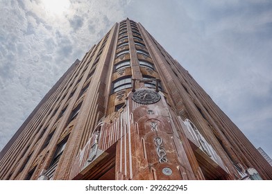 NEW YORK - USA - 13 JUNE 2015 General Electric Building New York Manhattan