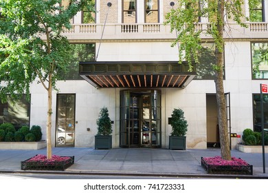 New York, USA - 17 OCT 2017. Exterior Of Gramercy Park Hotel