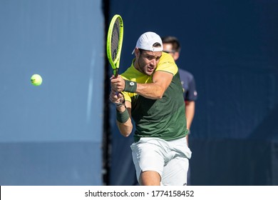 New York, USA, 29.08.2019, Berrettini, Matteo (ITA) - Weltranglistenplatz #25; 2019 US OPEN Am 29.8.2019 In New York (Flushing Meadow) (USTA Billie Jean King National Tennis Center)