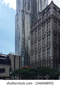 New York, USA - Aug 04 2018: 432 Park Avenue Building, Frank Owen Gehry Architect