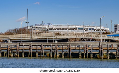 New York, USA February 19, 2020. Yankee Stadium Sports Building Exterior View