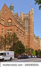 NEW YORK, USA - MAY 8, 2019: Teachers College, Columbia University (TC Or Columbia University Graduate School Of Education), Graduate School Of Education, Health And Psychology In New York City