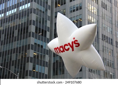 New York, USA - November 22, 2012: 86th Annual Macys Thanksgiving Day Parade In New York City On November 22, 2012. Macys Store Large Balloon.