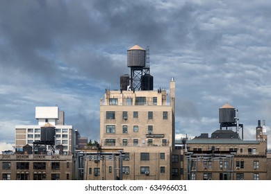 New York Water Tower Tank Detail