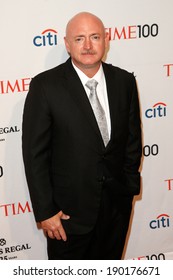 NEW YORK-APR 29: Retired Astronaut Mark Kelly Attends The Time 100 Gala For The Most Influential People In The World At The Frederick P. Rose Hall At Lincoln Center On April 29, 2014 In New York City.