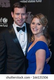 NEW YORK-DEC 3: TV Host Jenna Bush Hager And Husband Henry Chase Hager Attend The 9th Annual UNICEF Snowflake Ball At Cipriani Wall Street On December 3, 2013 In New York City.