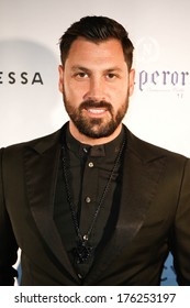 NEW YORK-FEB 10: Maksim Chmerkovskiy Attends The Cantamessa Men Launch Party At Tao Downtown Lounge On February 10, 2014 In New York City.