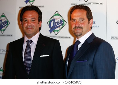 NEW YORK-JULY 14: Aces, Inc. Co-owners Sam Levinson (left) And Seth Levinson Attend The Aces, Inc. All Star Party At Marquee On July 14, 2013 In New York City. 