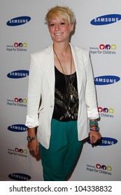 NEW YORK-JUNE 4: Olympian Megan Rapinoe Attends Samsung's Annual Hope For Children Gala At The American Museum Of Natural History On June 4, 2012 In New York City.