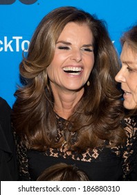 NEW YORK-MAR 13: TV Personality Maria Shriver Attends The 'Paycheck To Paycheck: The Life And Times Of Katrina Gilbert' Premiere At HBO Theater On March 13, 2014 In New York City.