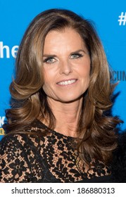 NEW YORK-MAR 13: TV Personality Maria Shriver Attends The 'Paycheck To Paycheck: The Life And Times Of Katrina Gilbert' Premiere At HBO Theater On March 13, 2014 In New York City.