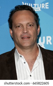 NEW YORK-MAY 20: Actor Vince Vaughn attends the 'Tim Ferris and Vince Vaughn: In Conversation" during the 2017 Vulture Festival at Milk Studios on May 20, 2017 in New York City.