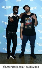 NEW YORK-MAY 20: Desus Nice (L) And The Kid Mero Attend 