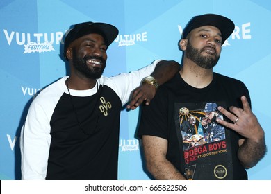 NEW YORK-MAY 20: Desus Nice (L) And The Kid Mero Attend 