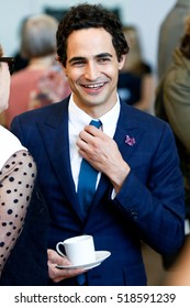 NEW YORK-MAY 5: Designer Zac Posen Attends The Ribbon Cutting Ceremony For The Anna Wintour Costume Center Grand Opening At The Metropolitan Museum Of Art On May 5, 2014 In New York City.