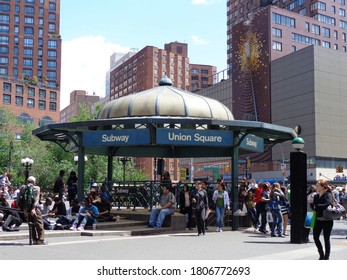 New York/NY/USA -05/11/2012: Union Square Subway Station