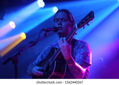 New York,NY/USA-11/16/2019: Billy Strings Plays Brooklyn Bowl NYC On 11/16/19