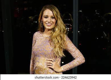 NEW YORK-OCT 16: Actress Blake Lively attends God's Love We Deliver, Golden Heart Awards on October 16, 2014 in New York City. 