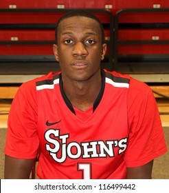 NEW YORK-OCT. 23: St. John's Red Storm Guard Phil Greene IV During Media Day On October 23, 2012 At Carnesecca Arena, Jamaica, Queens, New York.