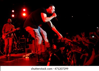 NEW YORK-SEP 25: Country Music Singer Sam Hunt Performs In Concert At The Best Buy Theater On September 25, 2014 In New York City.