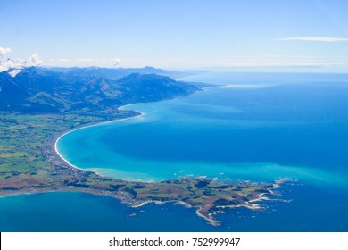 New Zealand Landscape Photography / Aerial From Place -  Kaikoura