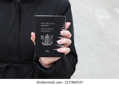 New Zealand Passport In Hand