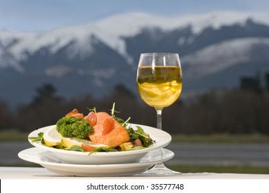 New Zealand salmon meal