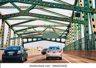 Newark Bridge In New Jersey, America