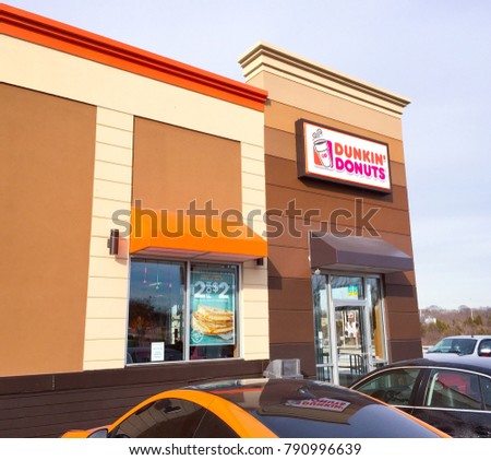 Newark Delaware January 3 2018 Dunkin Stock Photo Edit Now