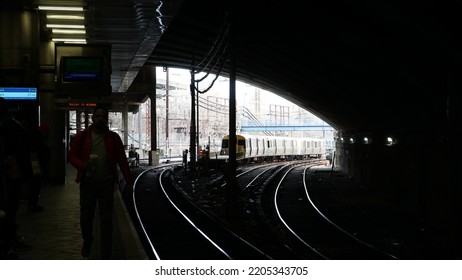 Newark, New Jersey, USA - March 2022: Journal Square Train Station To Catch The PATH Trains To Newark - Pennsylvania Station