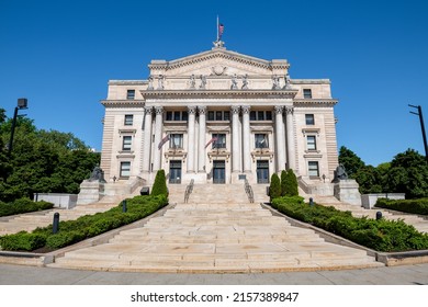 Newark, NJ - May 17, 2022: Essex County Courthouse 
