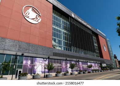 Newark, NJ - May 17, 2022:Prudential Center Arena In Downtown Newark
