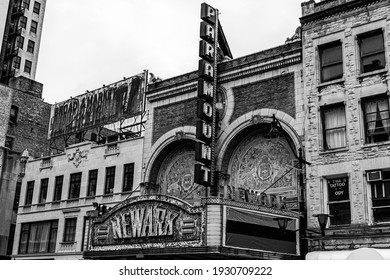 Newark, NJ USA - July 13th, 2020: Paramount Theatre