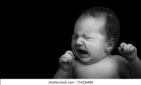 Baby With Black Background Hd Stock Images Shutterstock