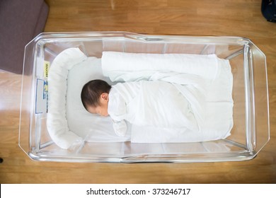 Newborn Baby In The Hospital Room