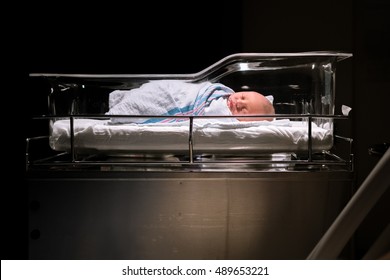 Newborn Baby Hospital Sleeping