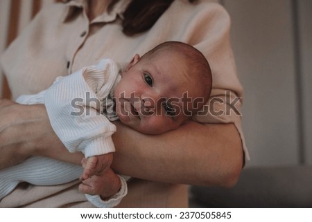 Similar – Baby taking feeding bottle