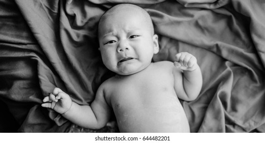 Newborn Crying Baby Boy Born Child Stock Photo 644482201 | Shutterstock