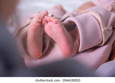 Newborn Heel Prick Test And Lood Puncture.